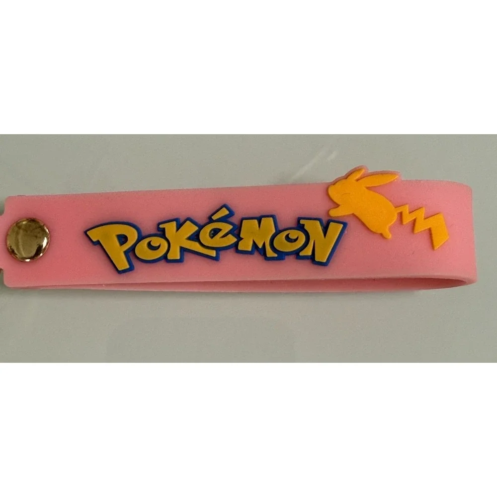 Pokemon JigglyPuff 3D‎ Figure Bag Clip-On Keychain Bag Backpack Accessory Pink